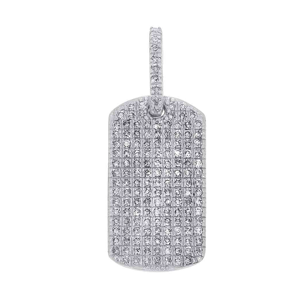Dog Tag Pendant PD31461A